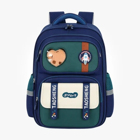 Cute Cartoon Doll Orthopedic School Backpack for Primary Students