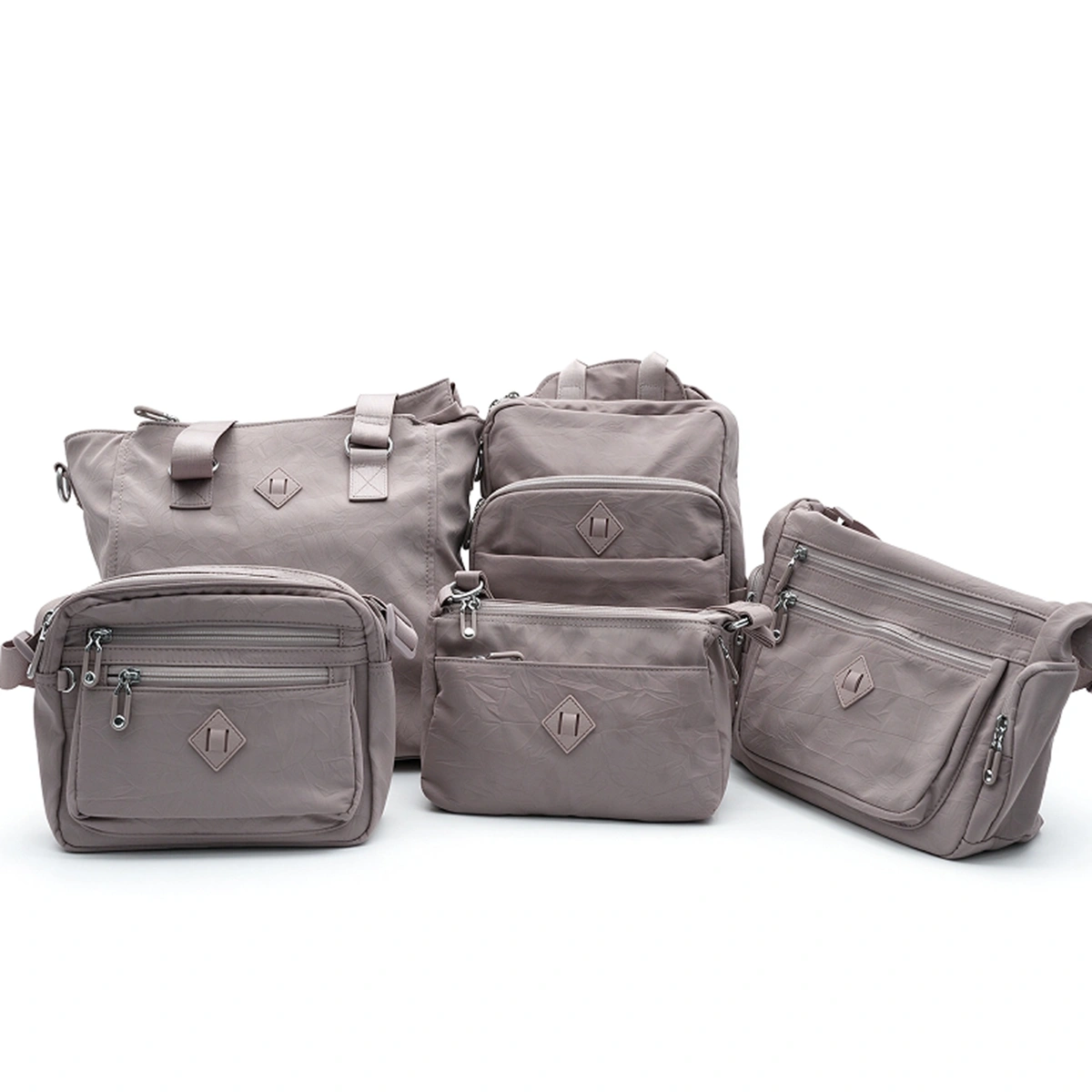 Attribute
Detail
Model
LT-BS504
Type
5-Piece Women’s Bag Set