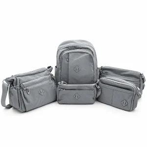 Custom Bag Set Matching Backpack and Crossbody Bags OEM