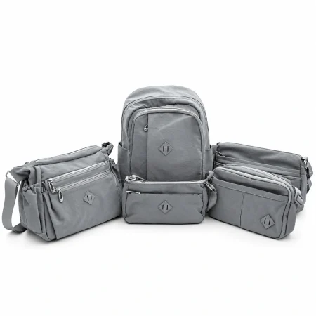 Custom Bag Set Matching Backpack and Crossbody Bags OEM
