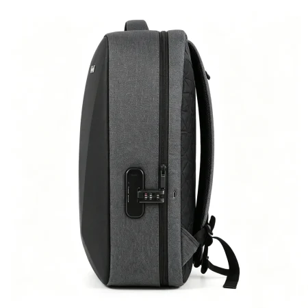 Hard Shell Business Backpack TSA Lock Laptop Travel Bag